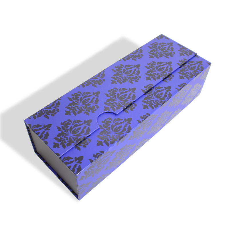Wine Double-Door Magnetic Folding Gift Box With EPE Pearl Cotton