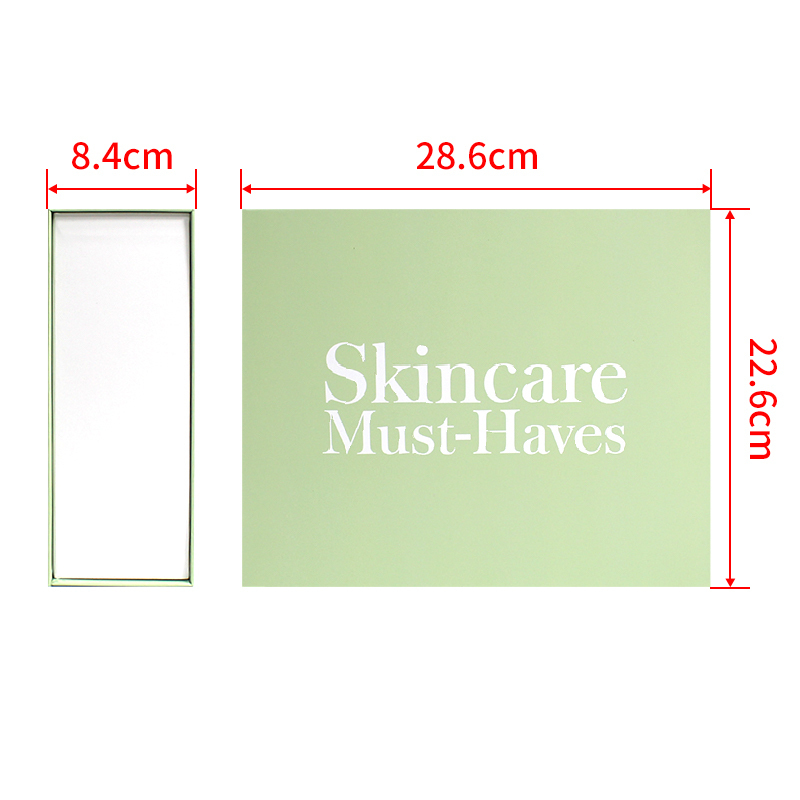 Cosmetic Clamshell Magnetic Box with EVA velvet insert