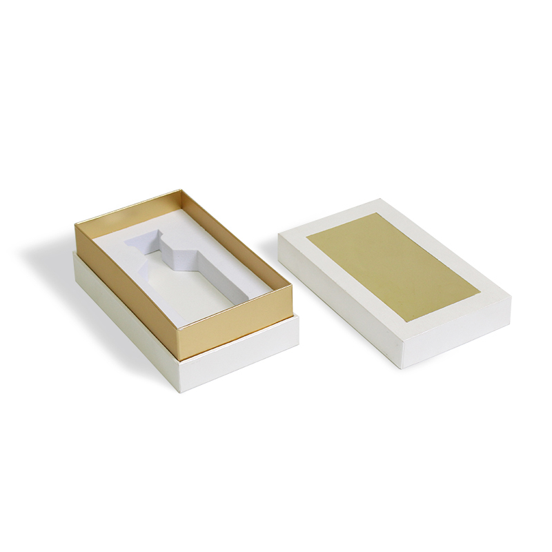 Perfume Packaging Box Custom Eco-friendly Recyclable Cardboard Paper With Foam EVA Insert Embossed Printing