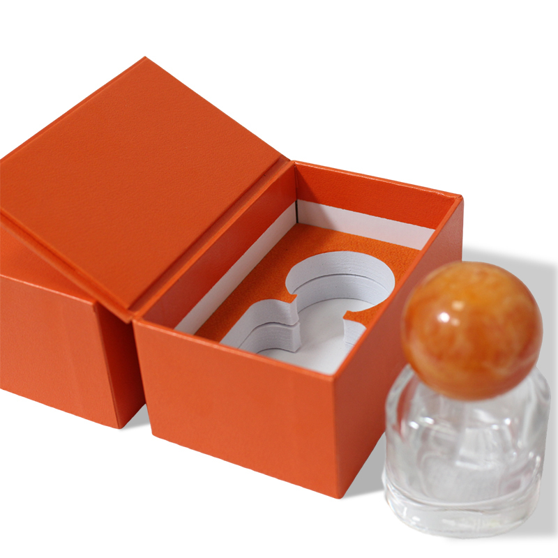 Perfume Removable Lid Box With Neck EVA Velvet Insert