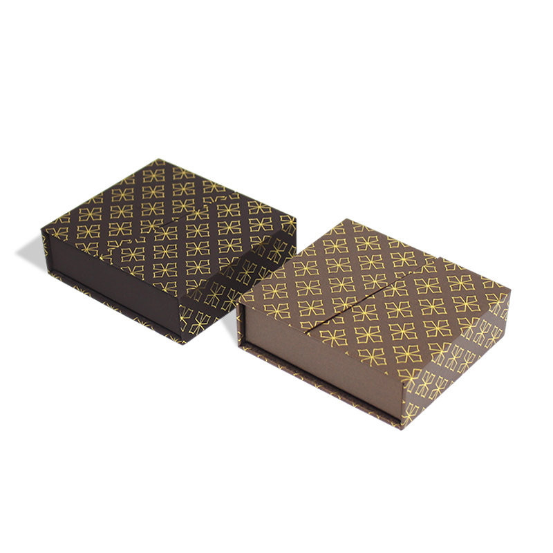 Double Opening Magnetic Jewelry Box With Sponge Insert