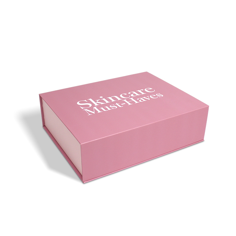 Cosmetic Clamshell Magnetic Box with EVA velvet insert