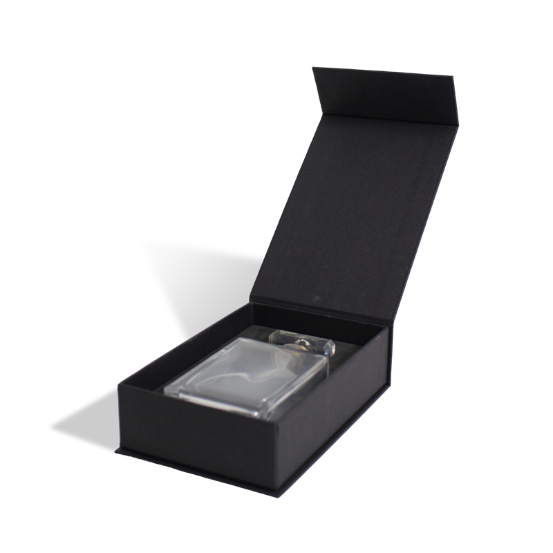Perfume Clamshell Magnetic Black Box Neck EVA Insert