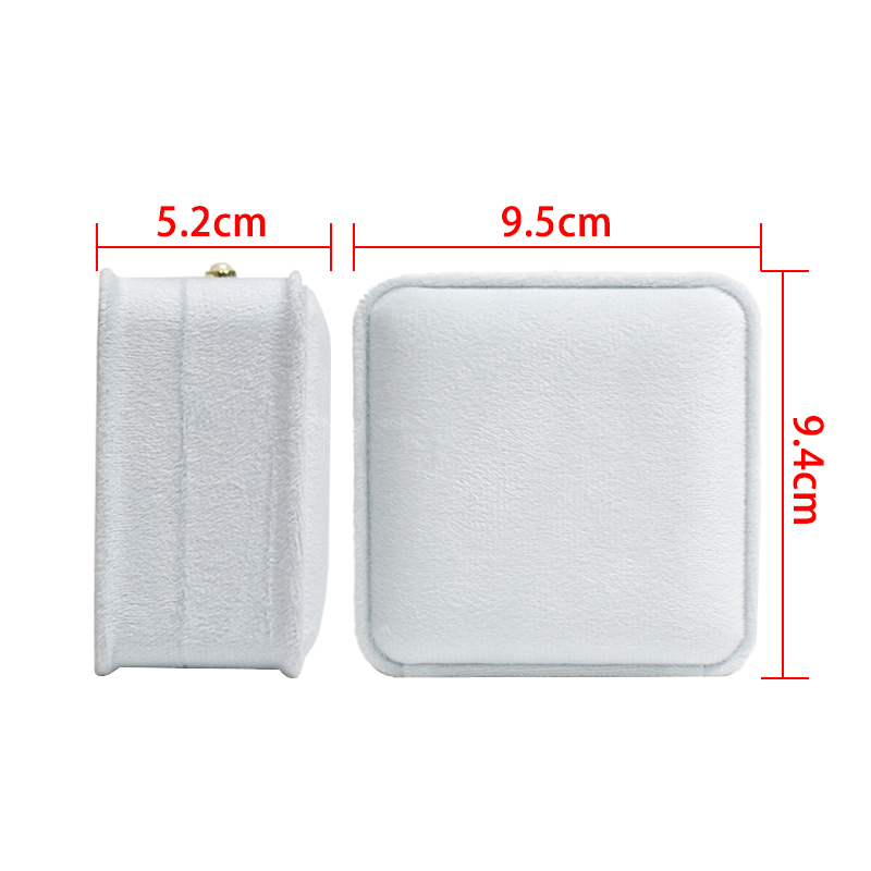 Earrings Ring Necklace Pendant-for Luxury Gift Packaging Velvet Jewelry Box and Bag