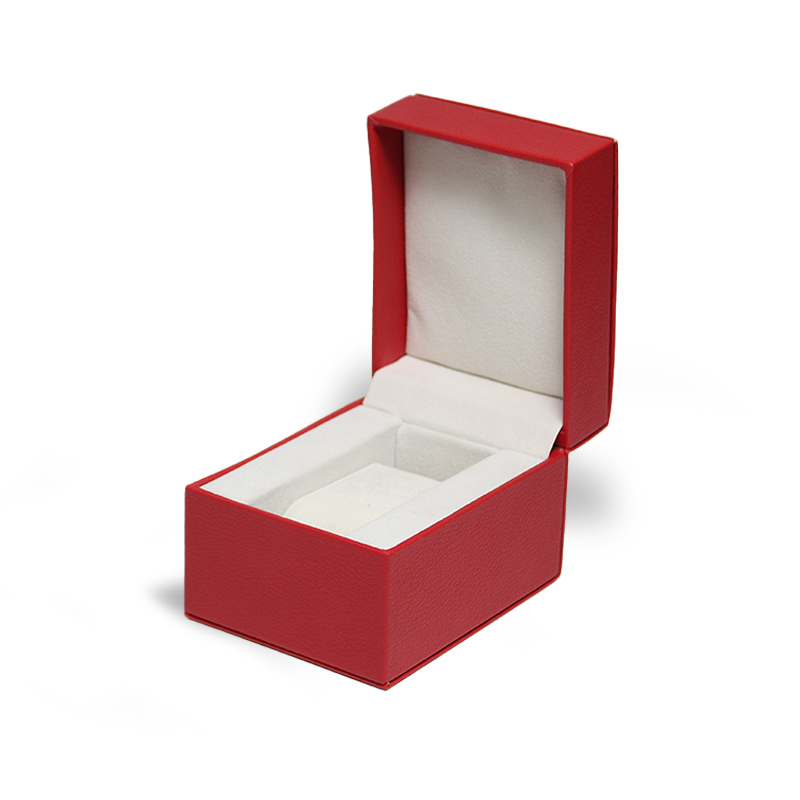 Pu Leather Gift Watch Packaging Case Fancy Paper Luxury Wrist Watch Storage Box