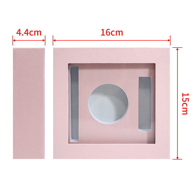 Makeup Gift Drawer Box With Window EVA Insert