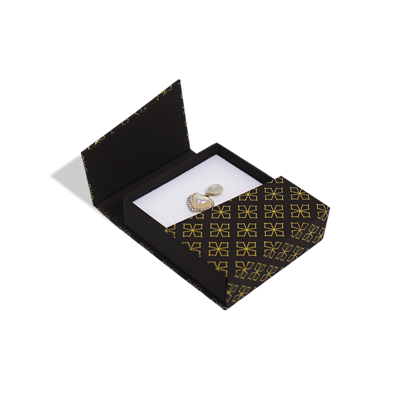 Double Opening Magnetic Jewelry Box With Sponge Insert