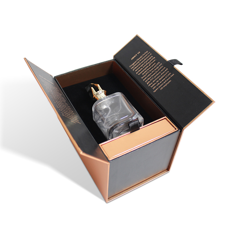 Perfume Double Door Magnetic Drawer Box With EVA velvet insert