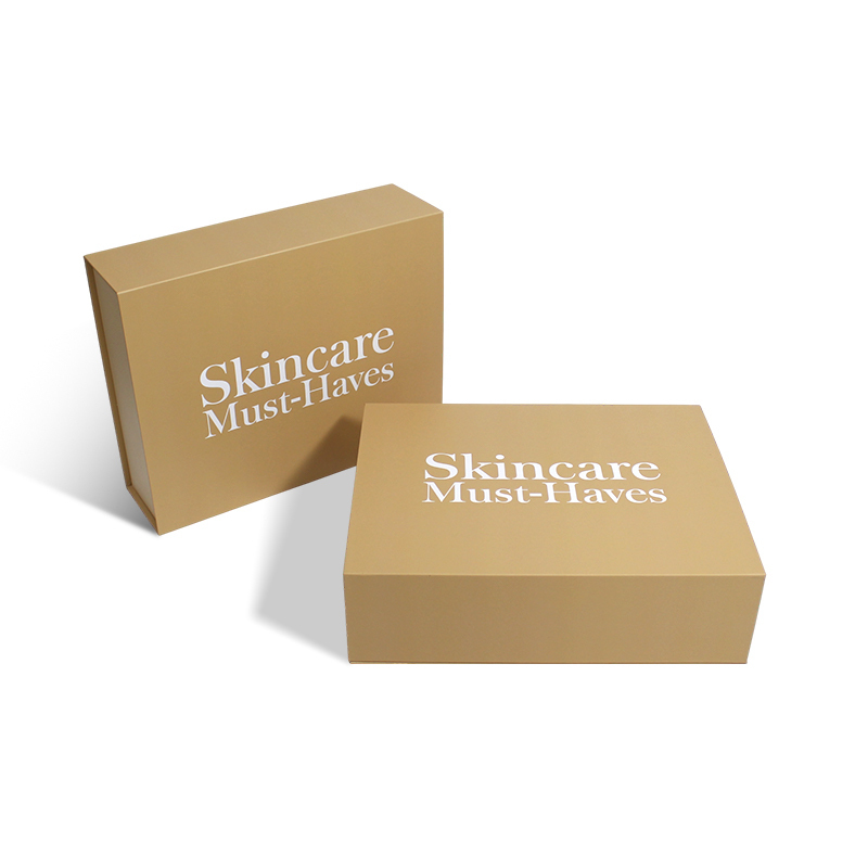 Cosmetic Clamshell Magnetic Box with EVA velvet insert