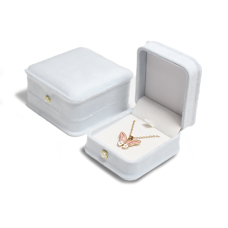 Earrings Ring Necklace Pendant-for Luxury Gift Packaging Velvet Jewelry Box and Bag