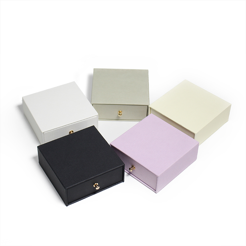 Fashionable Drawer Bracelet Necklace Storage Packaging Custom Size Jewelry Box