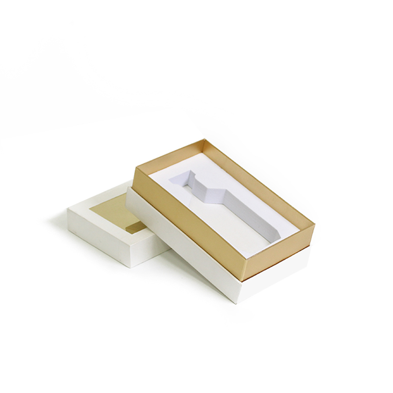 Perfume Packaging Box Custom Eco-friendly Recyclable Cardboard Paper With Foam EVA Insert Embossed Printing