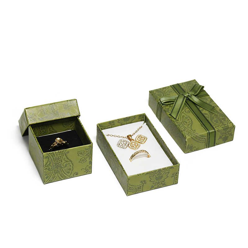 Eco-friendly Ring Box Blue Dislocation Flip Jewelry Packaging Customize Able Logo Pp Leather Material Necklace Box