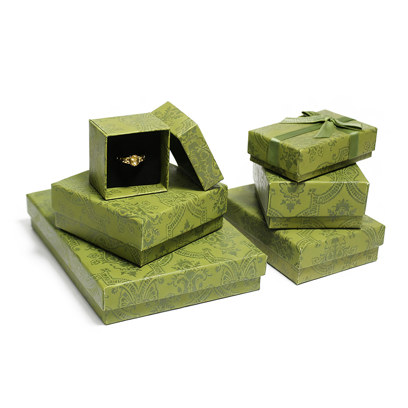 Eco-friendly Ring Box Blue Dislocation Flip Jewelry Packaging Customize Able Logo Pp Leather Material Necklace Box