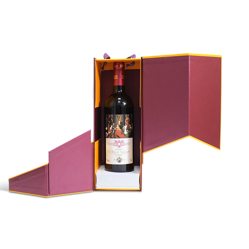 Wine Foldable Magnetic Packaging Gift Box Foam EVA Insert