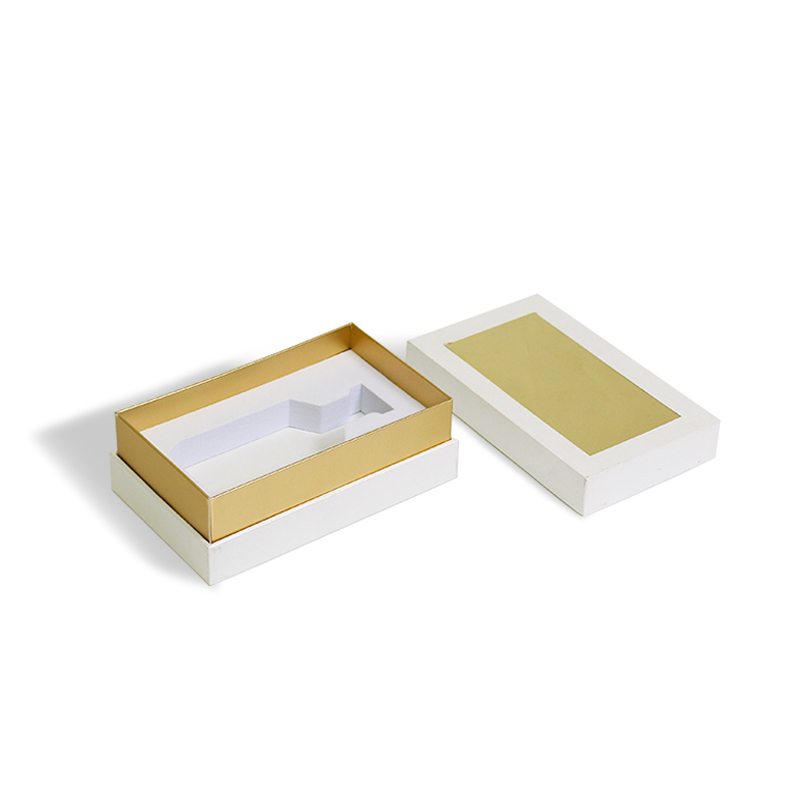 Perfume Packaging Box Custom Eco-friendly Recyclable Cardboard Paper With Foam EVA Insert Embossed Printing