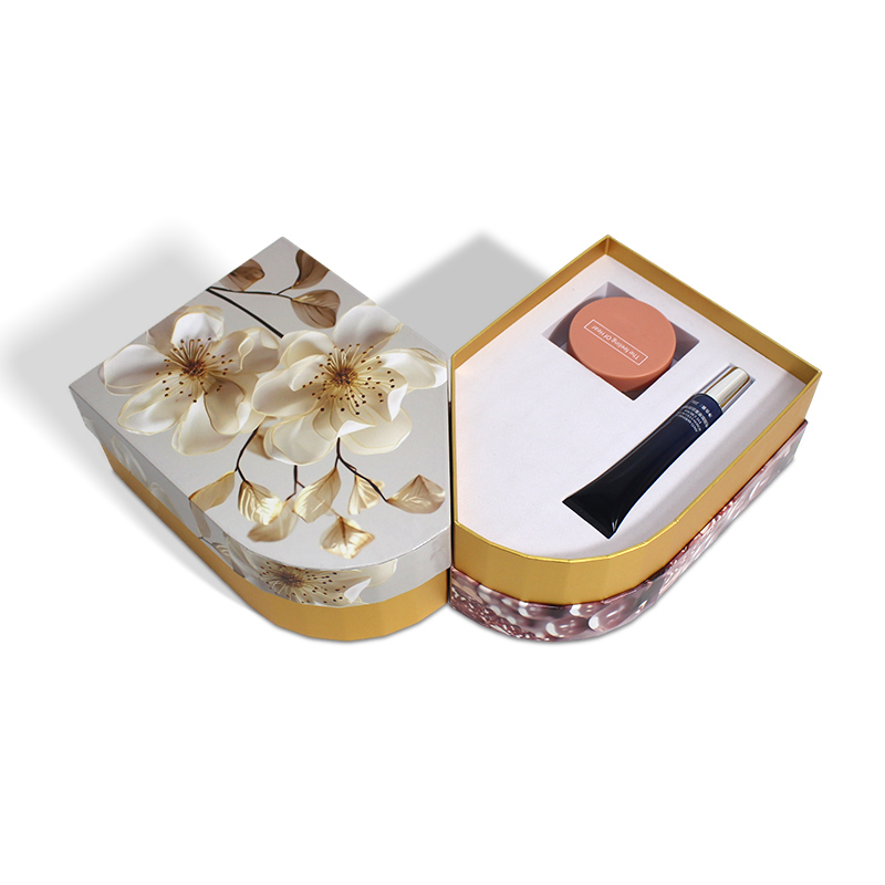 Cosmetic Removable Lid Box With Neck Box With EVA velvet insert