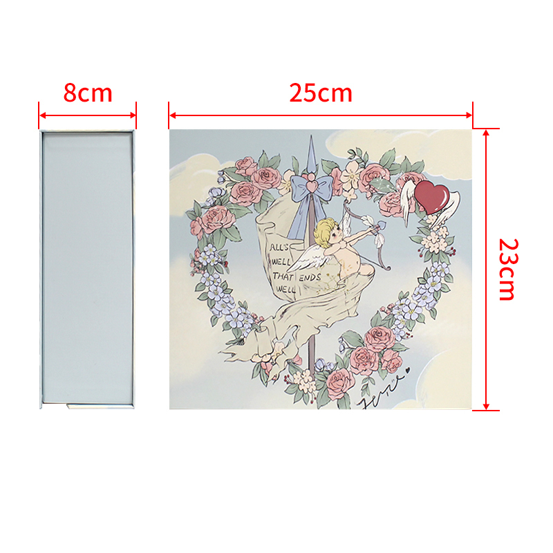 Cosmetic Clamshell Magnetic Box with Mirror