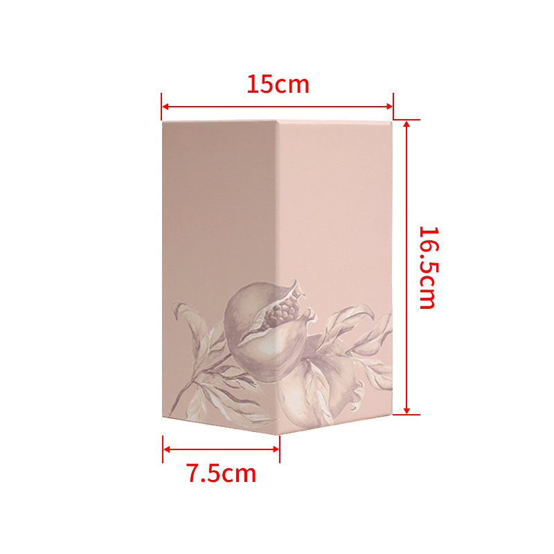 Hexagonal Pillar Magnetic Closure Cosmetic Box