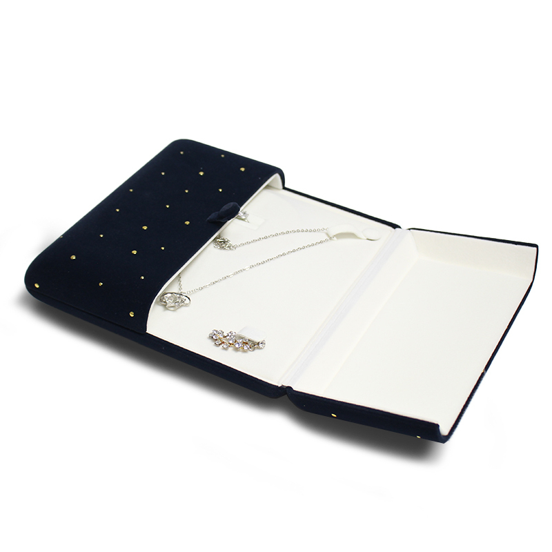 Luxury Jewelry Gift Box Packaging Wedding Velvet Jewelry Set Box