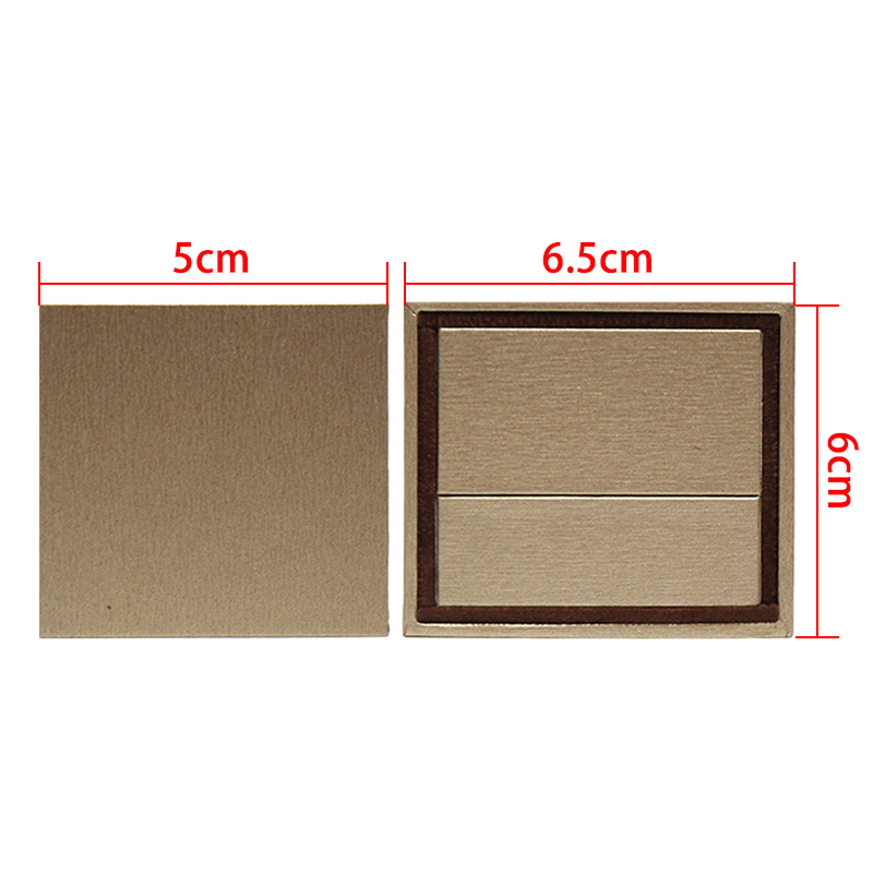 Luxury Leather Paper Jewelry Box Rectangle Shape for Necklace Ring Bracelet Packaging Set