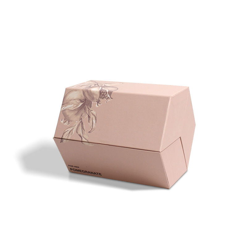 Hexagonal Pillar Magnetic Closure Cosmetic Box