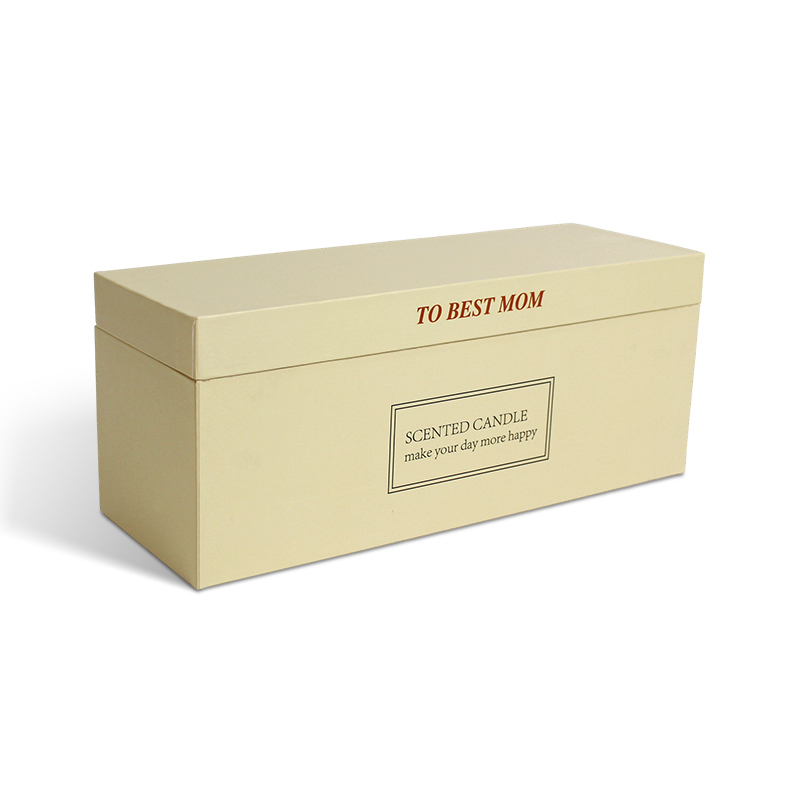 Candle Clamshell Gift Box Corrugated Paper Insert