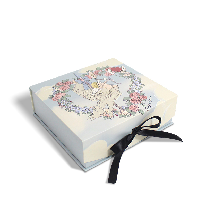 Cosmetic Clamshell Magnetic Box with Mirror