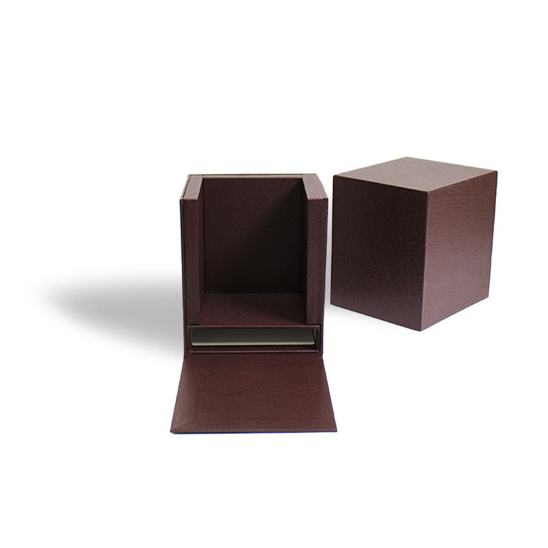 Single Wrist Watch Packaging Case Pu Leather Storage Custom Watch Display Gift Box