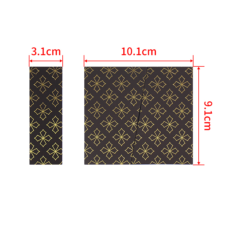 Double Opening Magnetic Jewelry Box With Sponge Insert