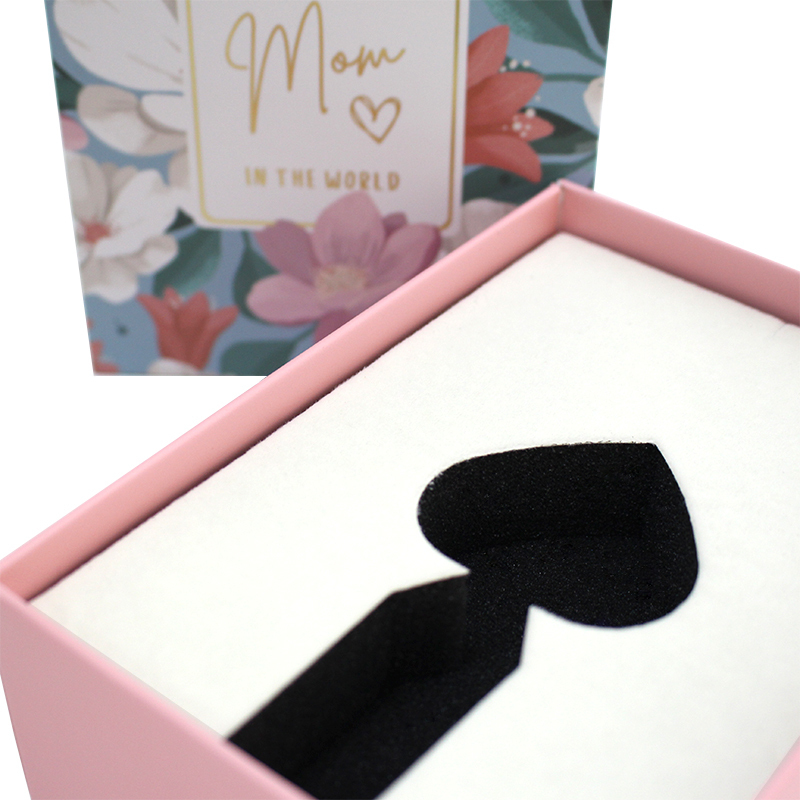 Cosmetics Perfume Drawer Box With Velvet Foam Insert