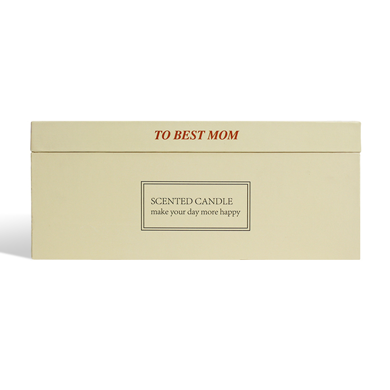 Candle Clamshell Gift Box Corrugated Paper Insert