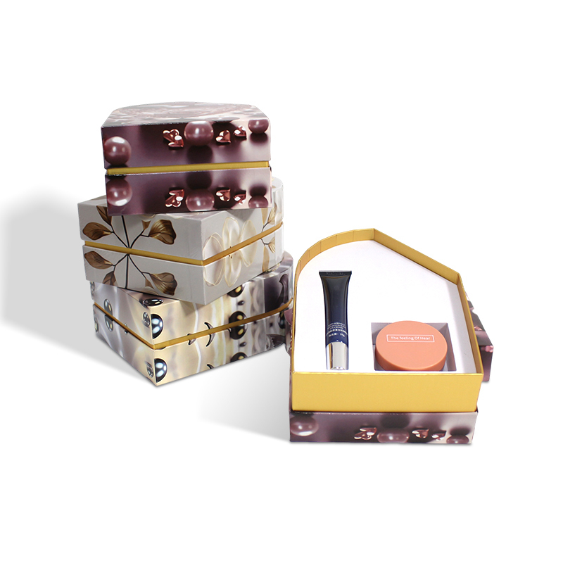 Cosmetic Removable Lid Box With Neck Box With EVA velvet insert