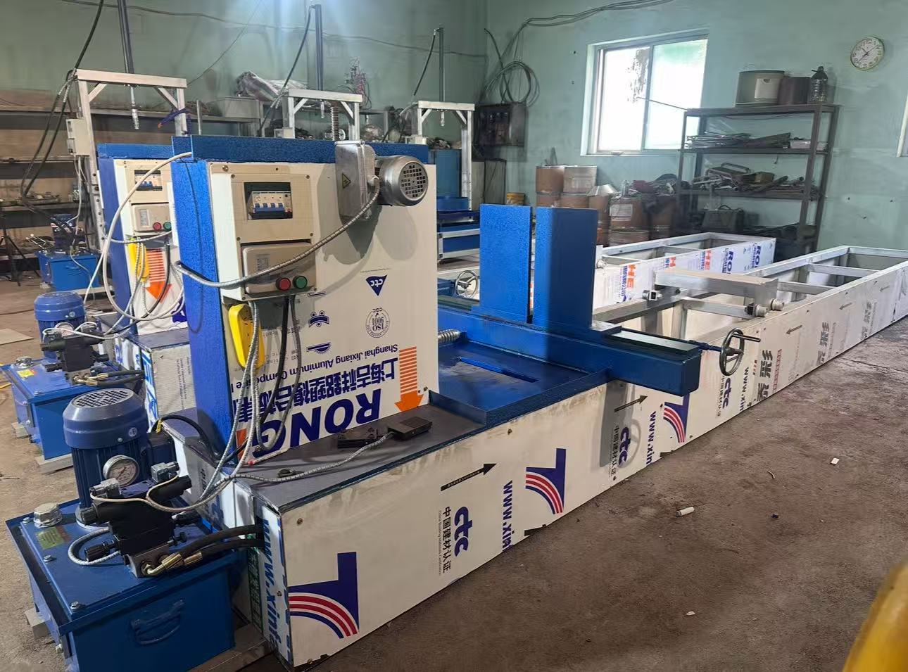 钢衬塑管道翻边设备