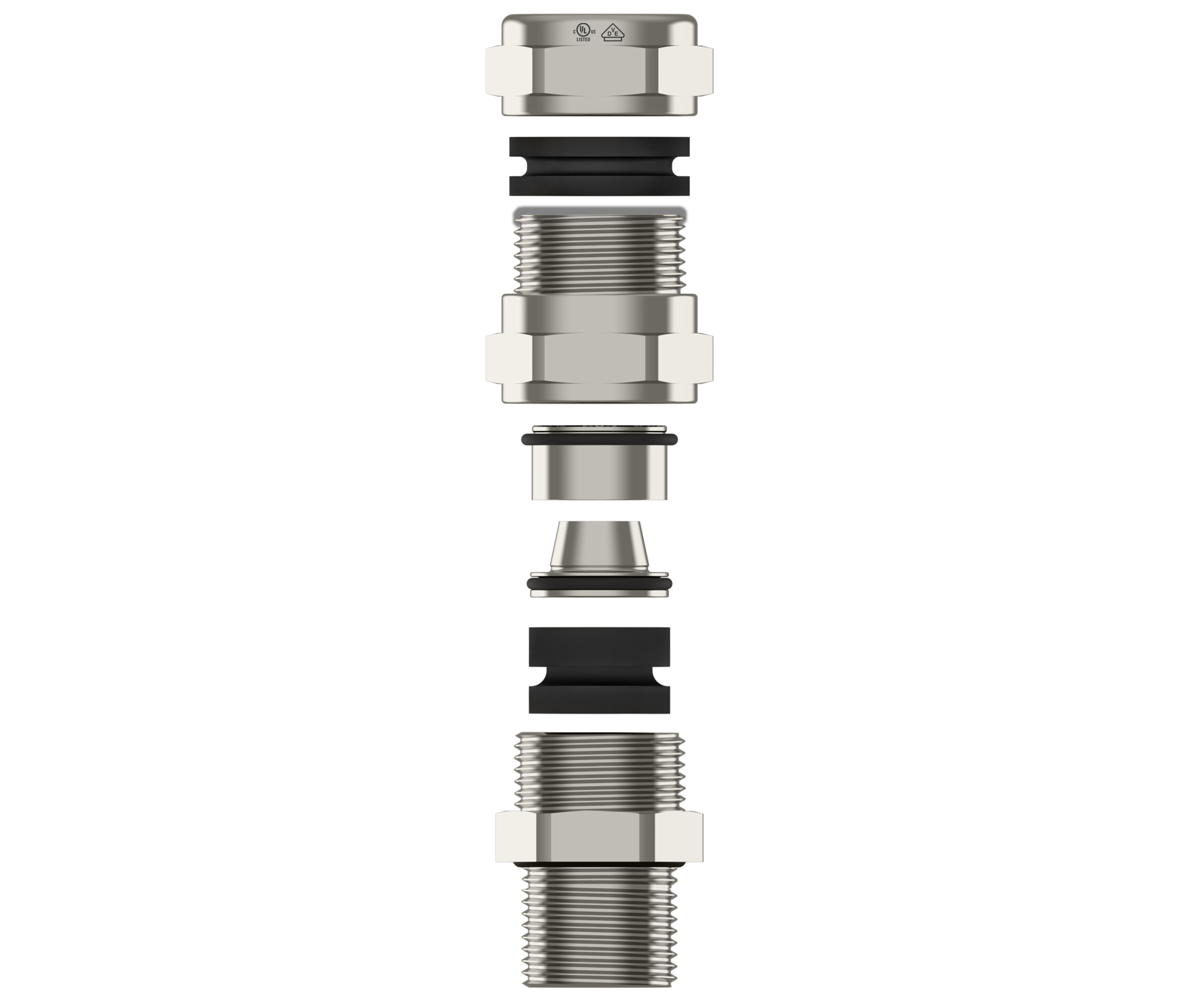 Orion Universal系列~隔爆型金属铠装格兰头 Class I Zone 1, 21 & Zone 2, 22. Ex db, eb, I Mb, tb