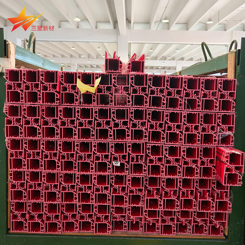 PVC extrusion profile