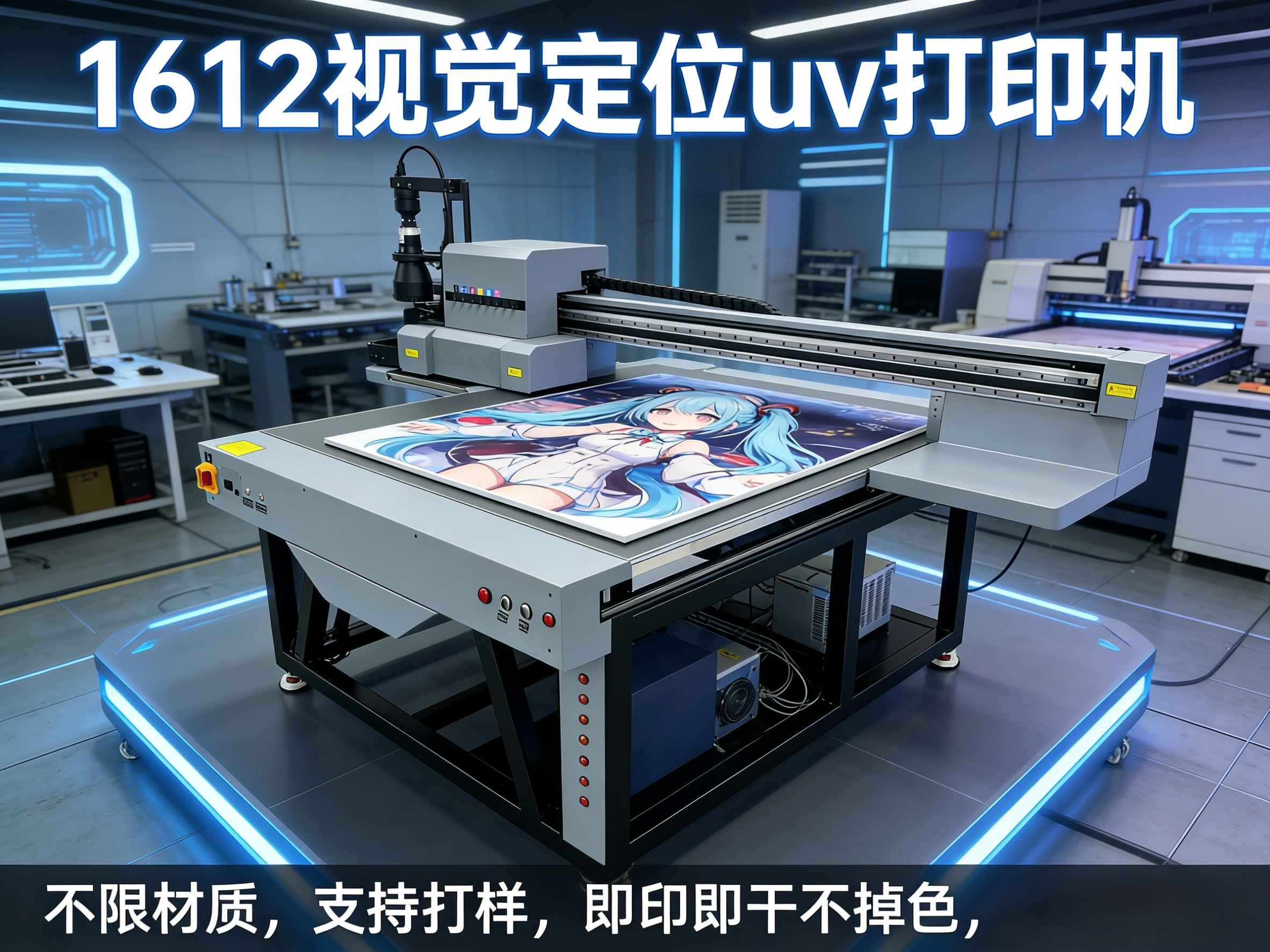 佛山深圳1612uv打印机在建材装饰背景墙行业的应用及UV打印机优势