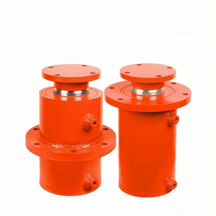 Flange-Mounted Hydraulic Cylinders