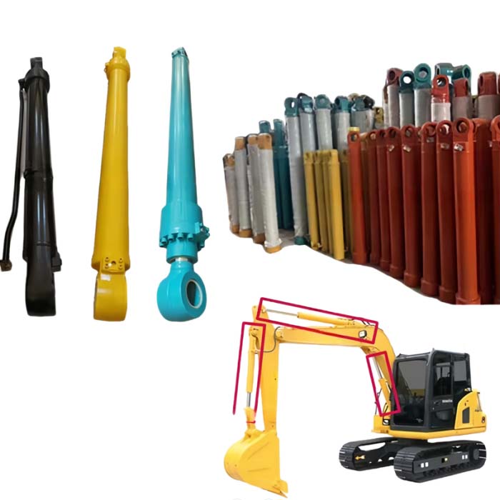 Cilindro hidráulico para excavadora
