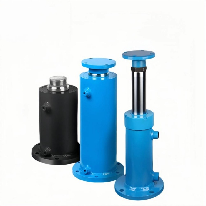 Flange-Mounted Hydraulic Cylinders