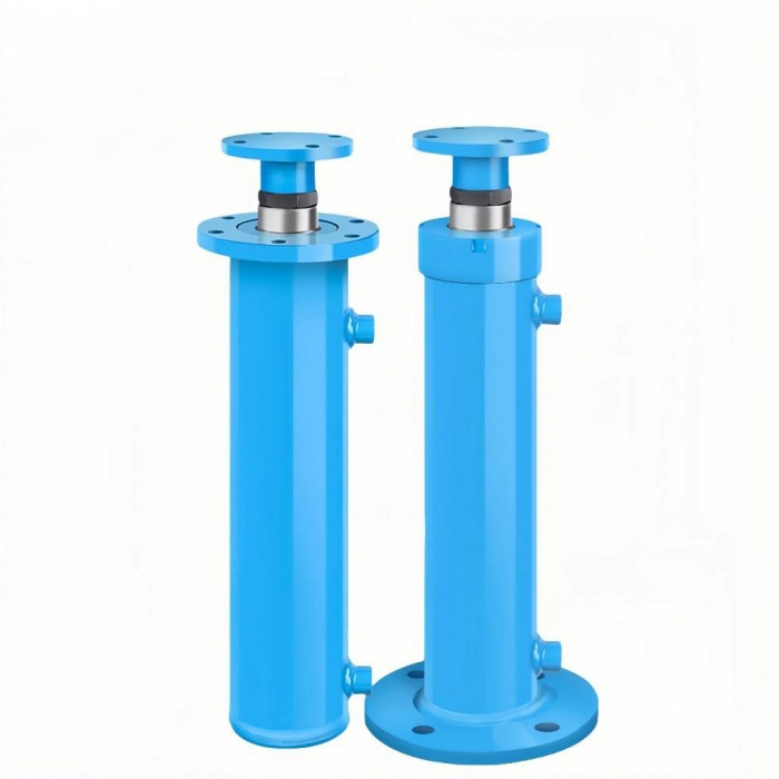 Flange-Mounted Hydraulic Cylinders