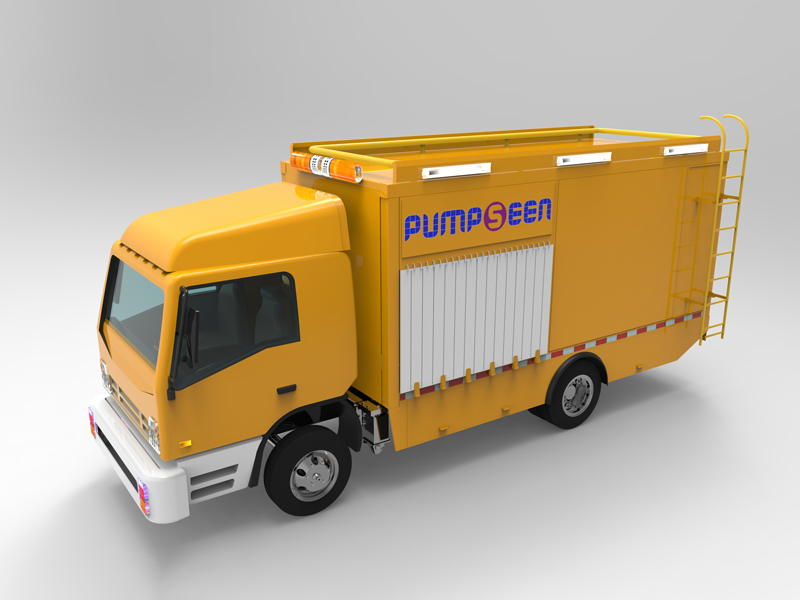 自行驶移动泵车