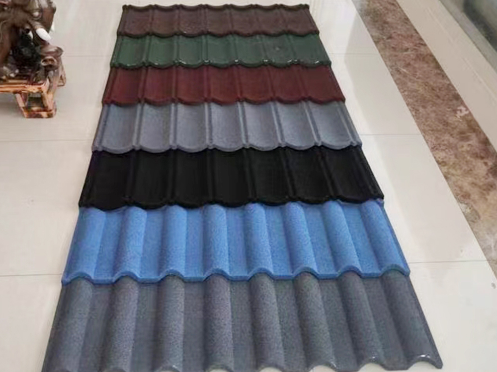 米兰瓦彩石金属瓦