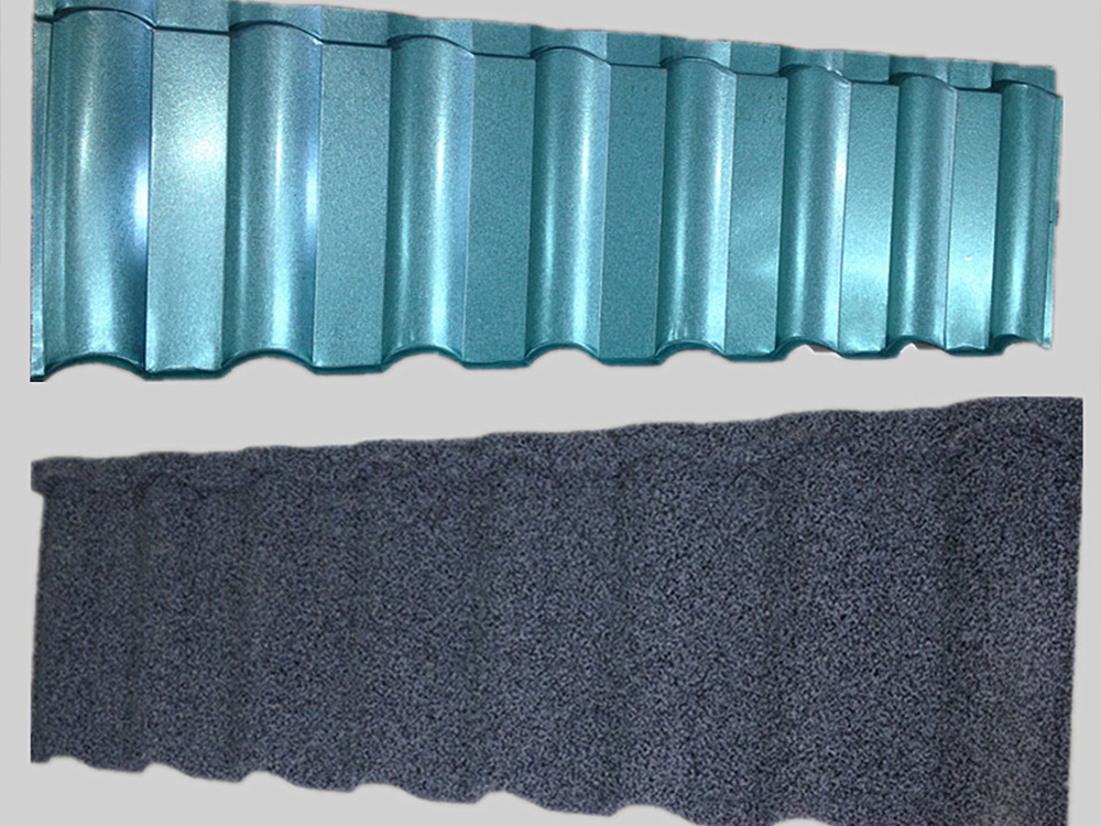 米兰瓦彩石金属瓦