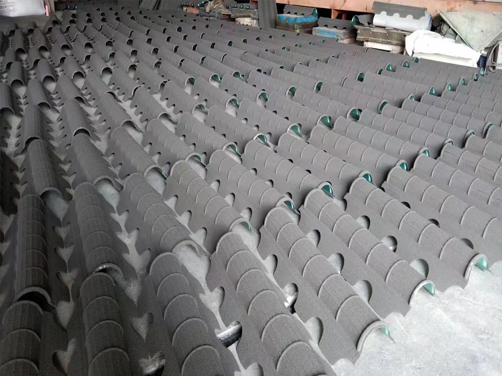 仿古彩石金属瓦