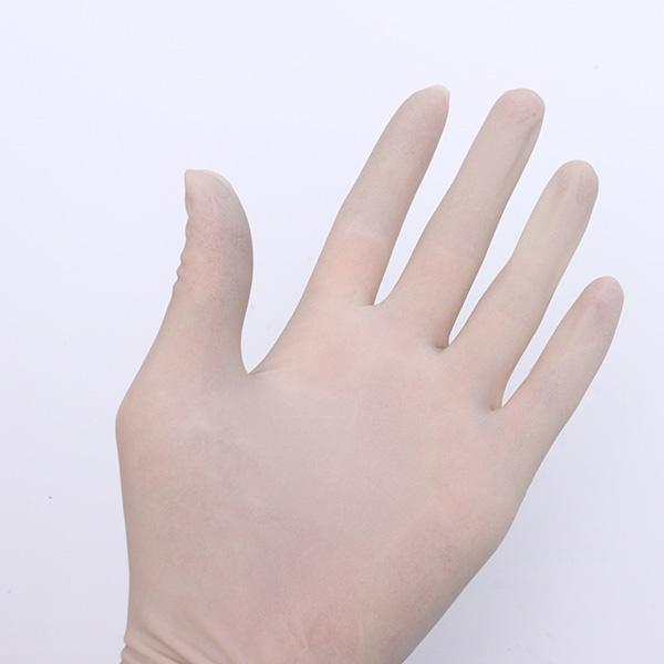 Medical latex inspection gloves