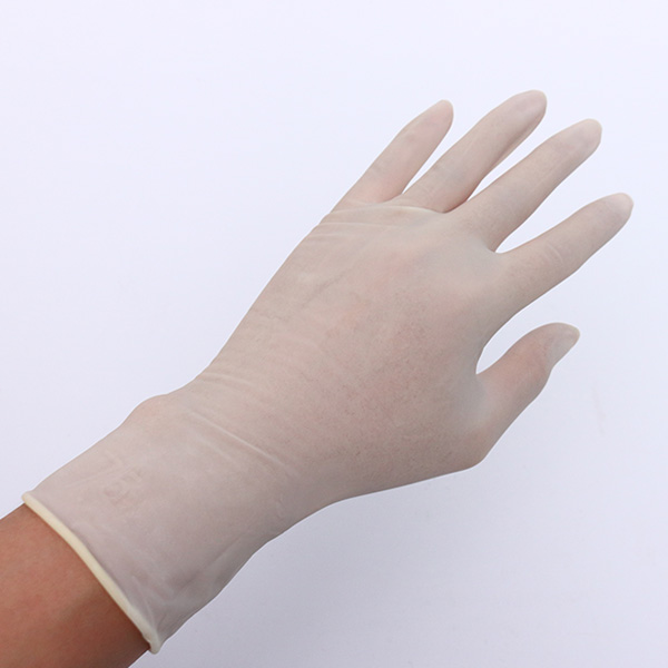 Medical latex inspection gloves