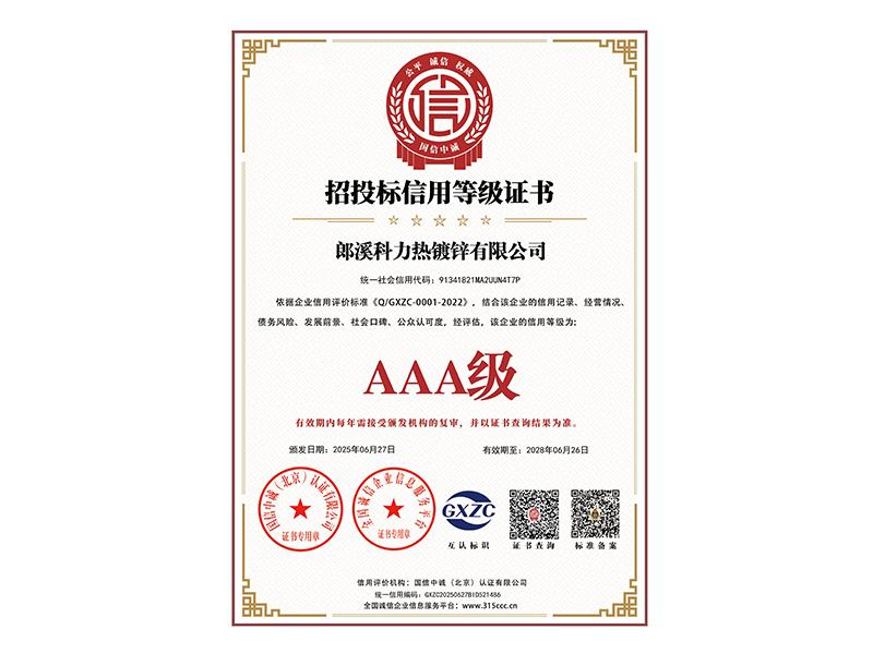 _招投标信用等级证书_证书_中文79029_3