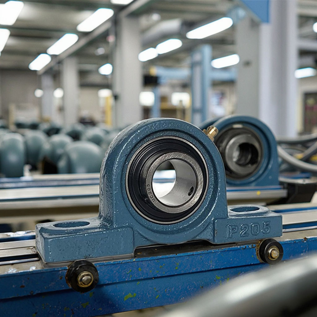 Industrial Cast Iron Pillow Block Ball Bearing UCP/UCF Series UCF206 Grease Lubricated High Quality Steel Cage Farm Use P5