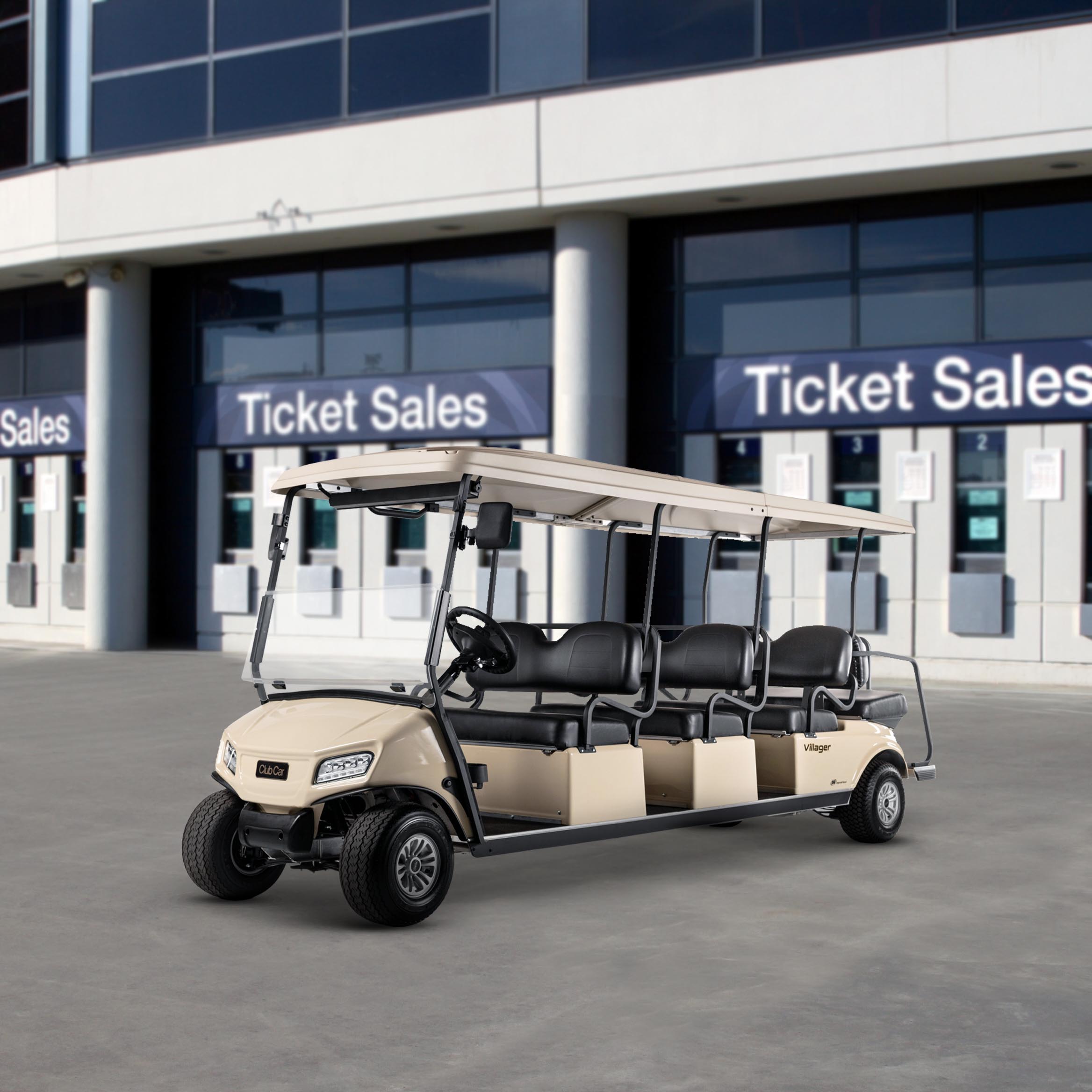 ClubCar 8座接驳车-11